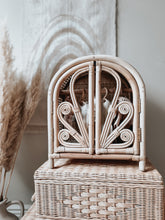 Load image into Gallery viewer, Willow Doll Rattan Wardrobe
