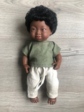 Load image into Gallery viewer, Boy Doll Linen Outfit - Green
